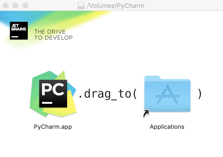 Pycharm install