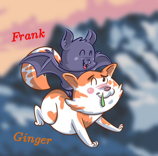 Frank and Ginger, Serratus Mascots