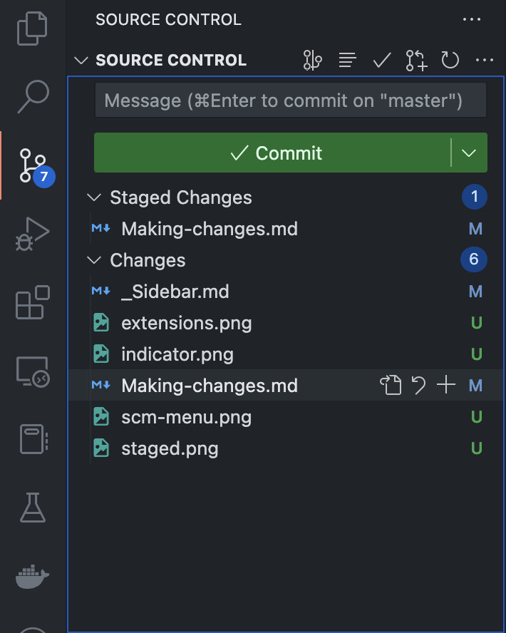 Staged file with more changes