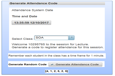 Random Code Generation