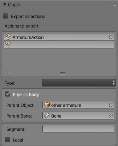 armature data properties with non-defaults